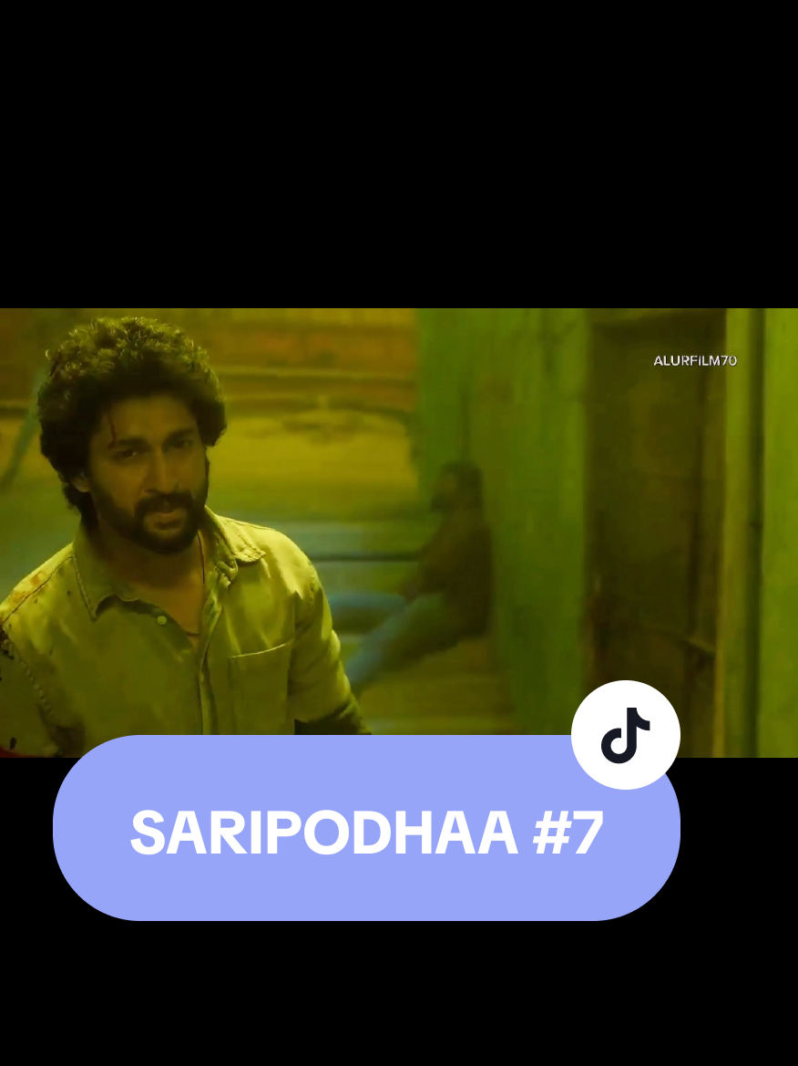 Pria Ini Hanya Bisa Marah Di Hari Sabtu Saja #alurfilm #saripodhaasanivaaram #bollywood #india #fouryou 