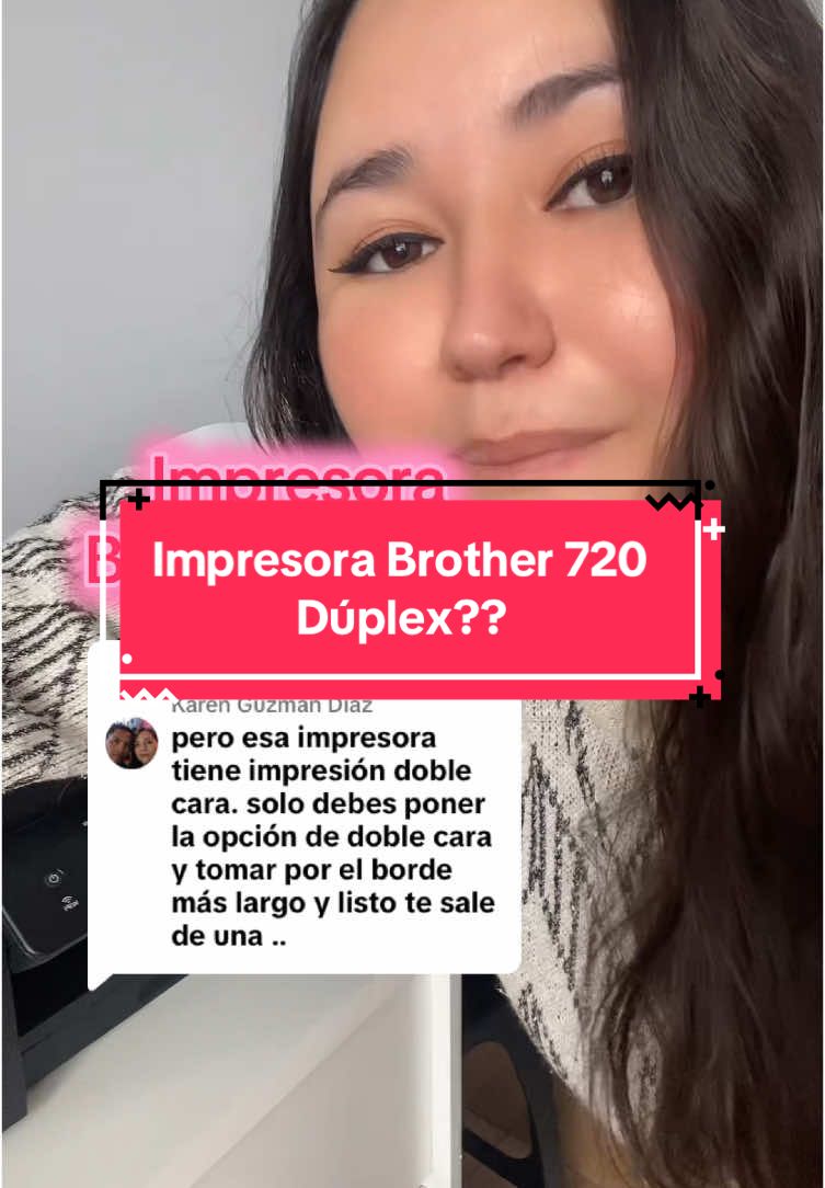 Respuesta a @Karen Guzman Diaz Impresora Brother 720dw para papelería #papeleriacreativa #papeleria #papeleriabonita 