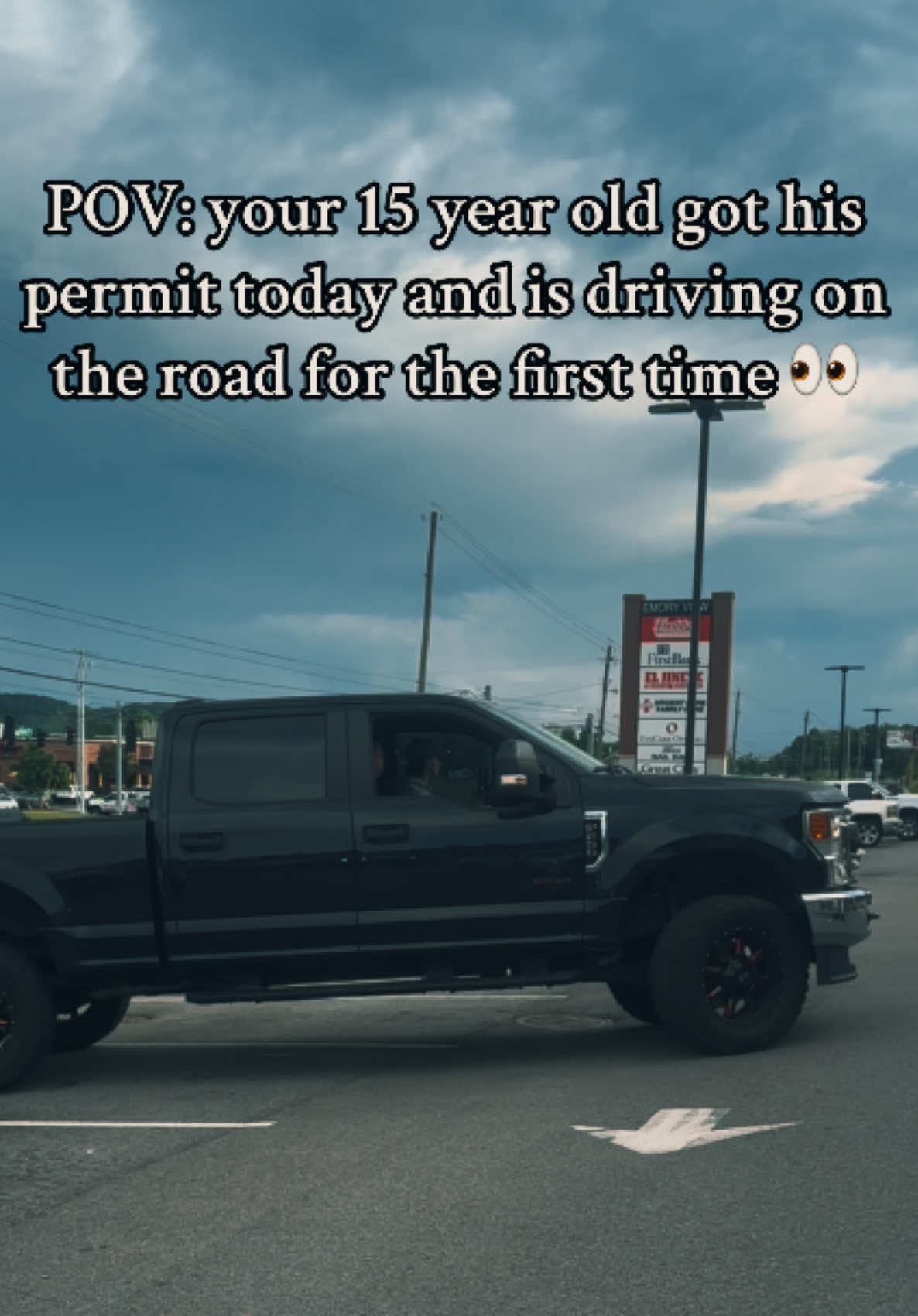 @♣️⚡️Landon⚡️♣️ is in the streets 👀 #permit #fifteen #driving #ford #fordtrucks #firstborn #birthday #fyp 