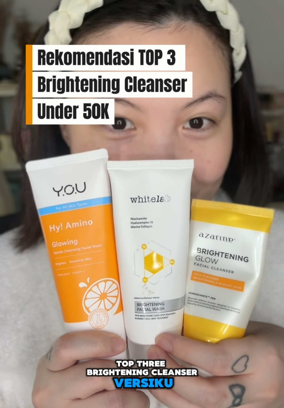 Semuanya endul, tinggal sesuaikan sama preferensi aja ya !! #facewash #cleanser 