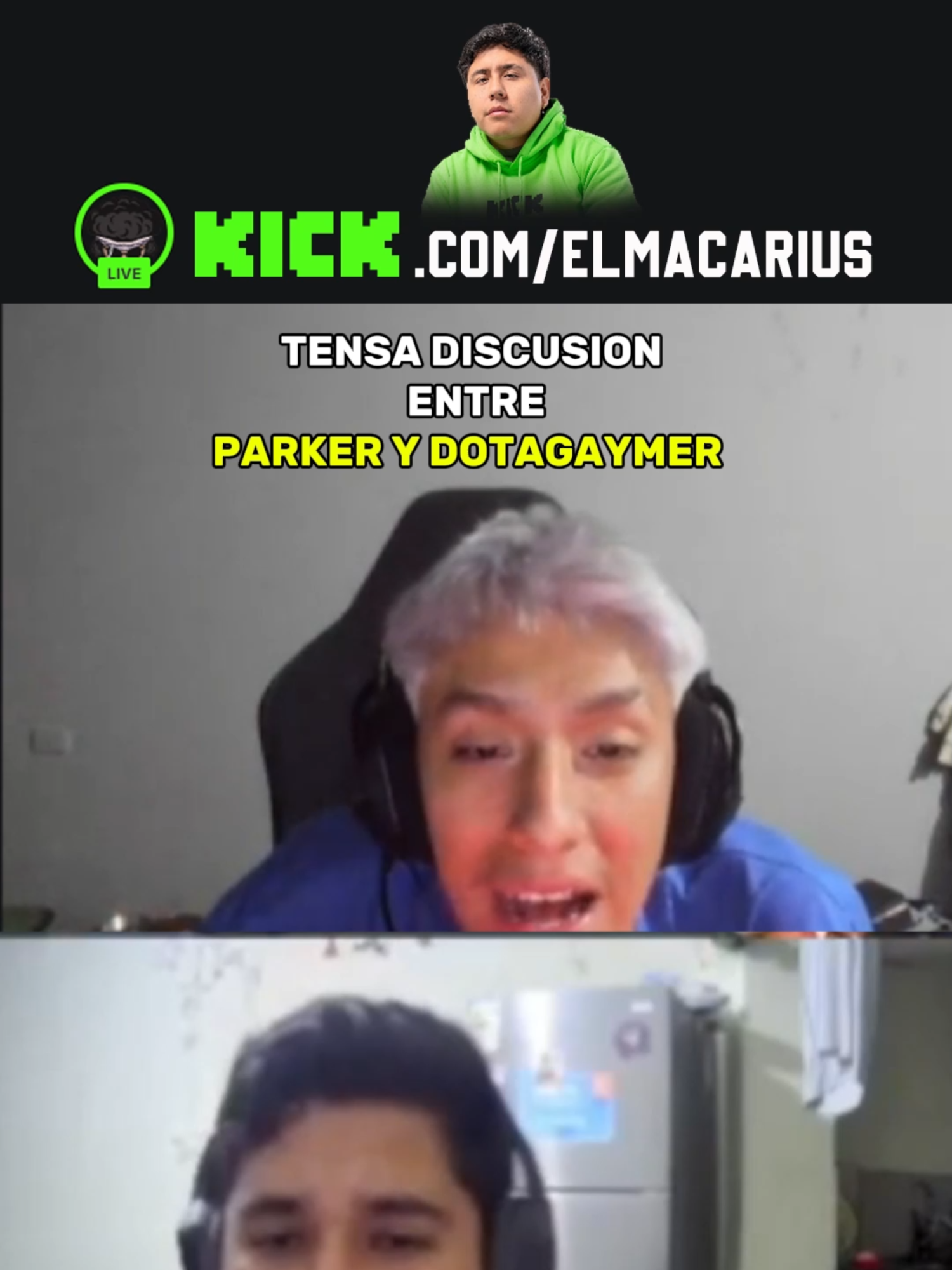 parker y dotagaymer discuten #streamer #zeinternacional #bancherostyle #dotagaymer #parkerdota #macarius #clip #zeein #kick
