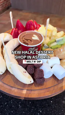 new halal dessert shop in astoria! 🍫 📍melt n dip  33-04 ditmars boulevard, queens, ny 11105 give it a try & enjoy!