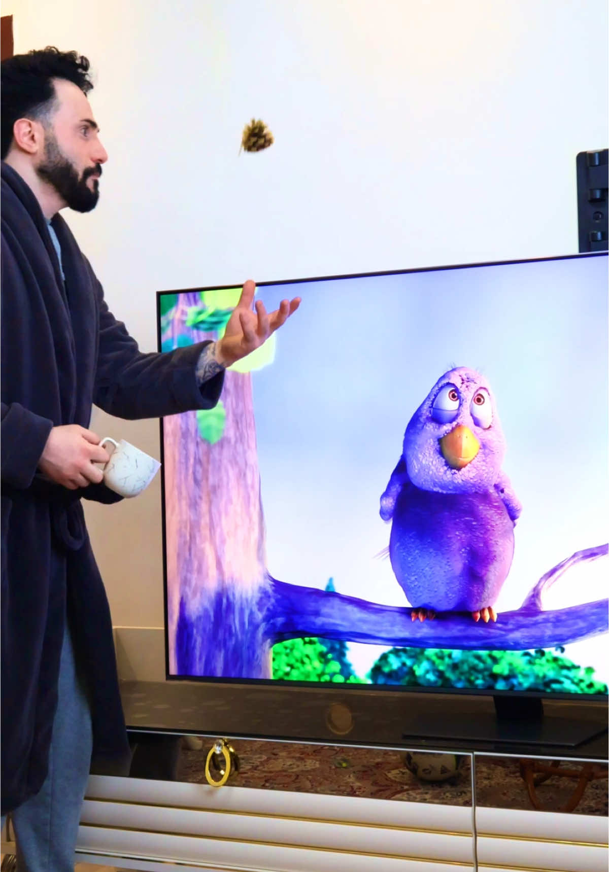 Not a morning person buddy 🤣🤣 #funny #comedy #memes #moment #video #reels #libanfit #tv  