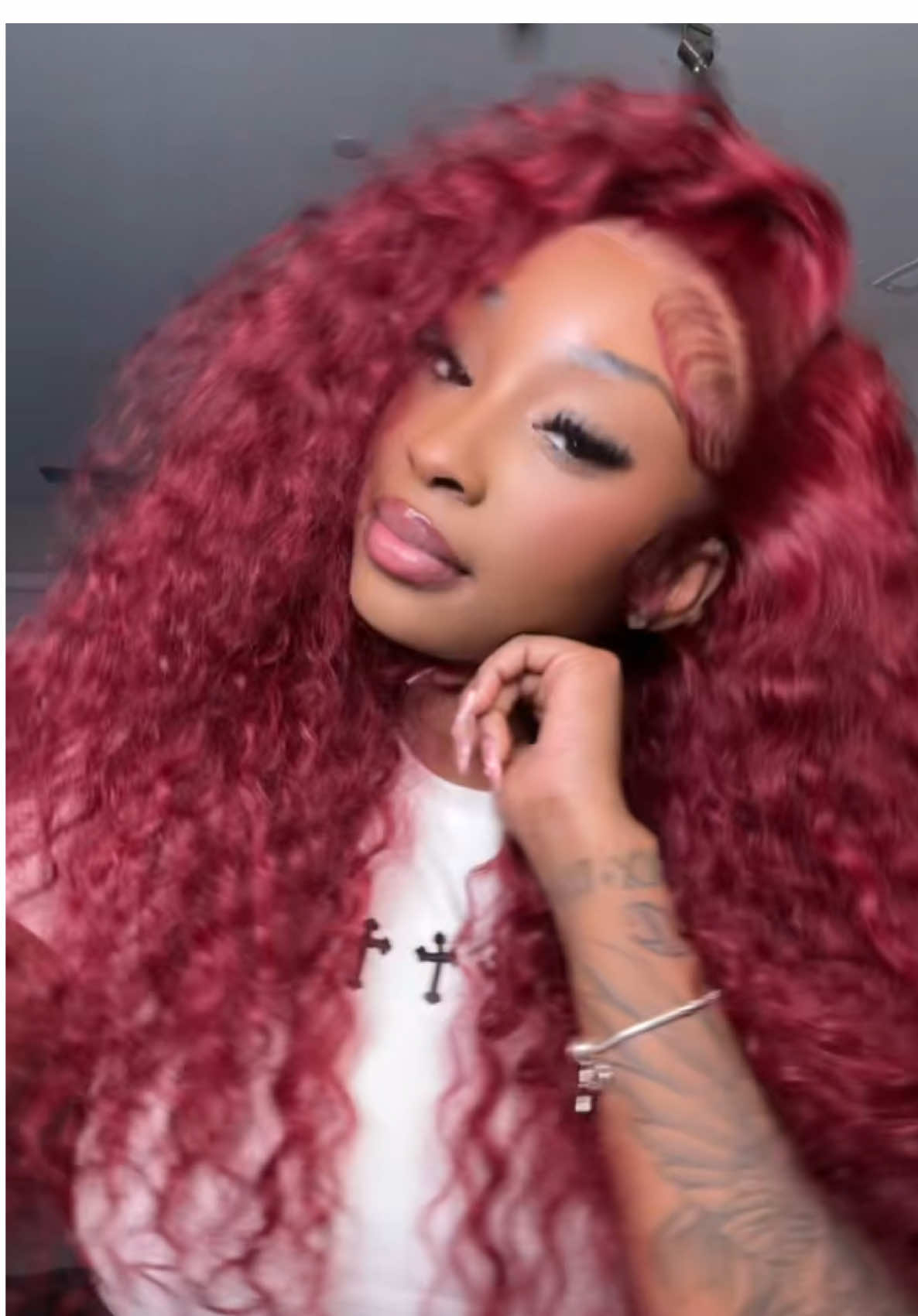 The link to this wig is in my bio❤️❤️Wig @Hedyhairamazon 13x6 deep wave lace frontal wig#13x6burgundydeepwavewig#hedyburgundywig#hedy99jwig#hedyhairamazon#99jwig#burgundywig#hairstyles #hairstyleideas#amazonwig#amazonwigfin