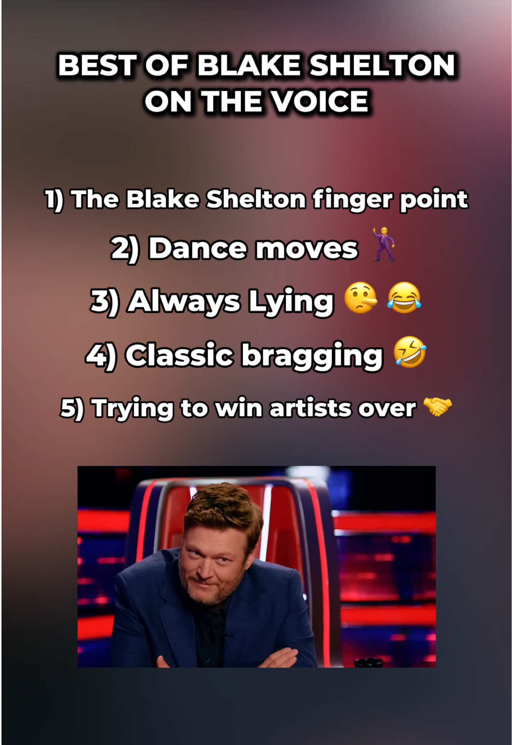 Best of Blake Shelton on The Voice #blakeshelton #thevoice #music #tvshow #viral #bestof #fyp 