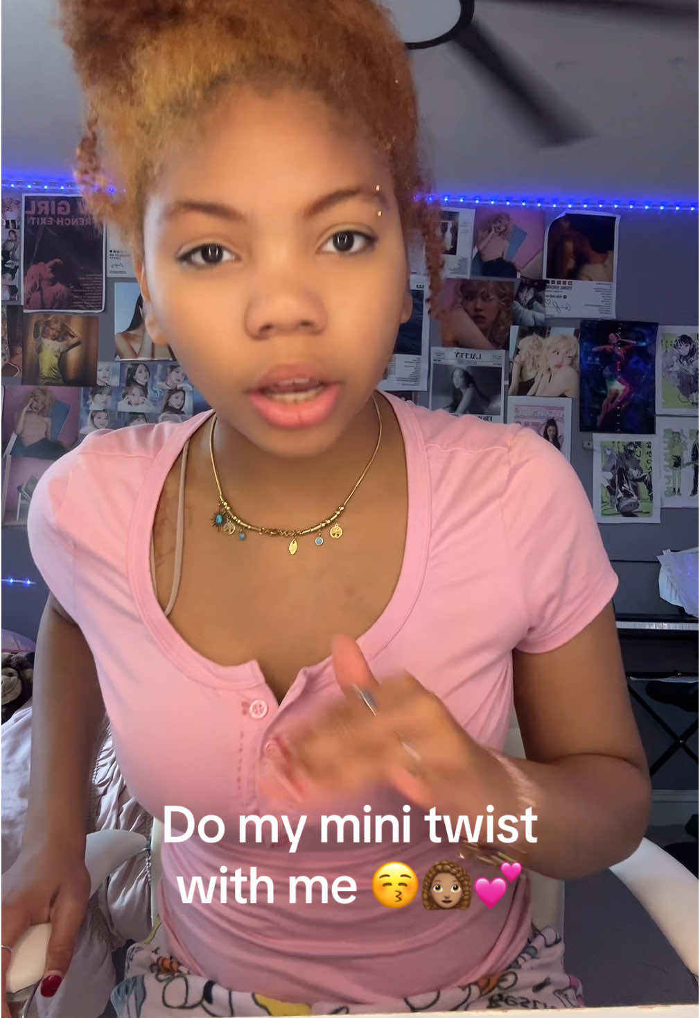 and DONT say anything about parts 😒 #kkittylux #fyp #naturalhair #minitwists #natrualhairstyles #viral #curlyhair #curlyhairstyles #foryoupage #curlyhairroutine #type4hair #xyzbca #type4naturalhair 