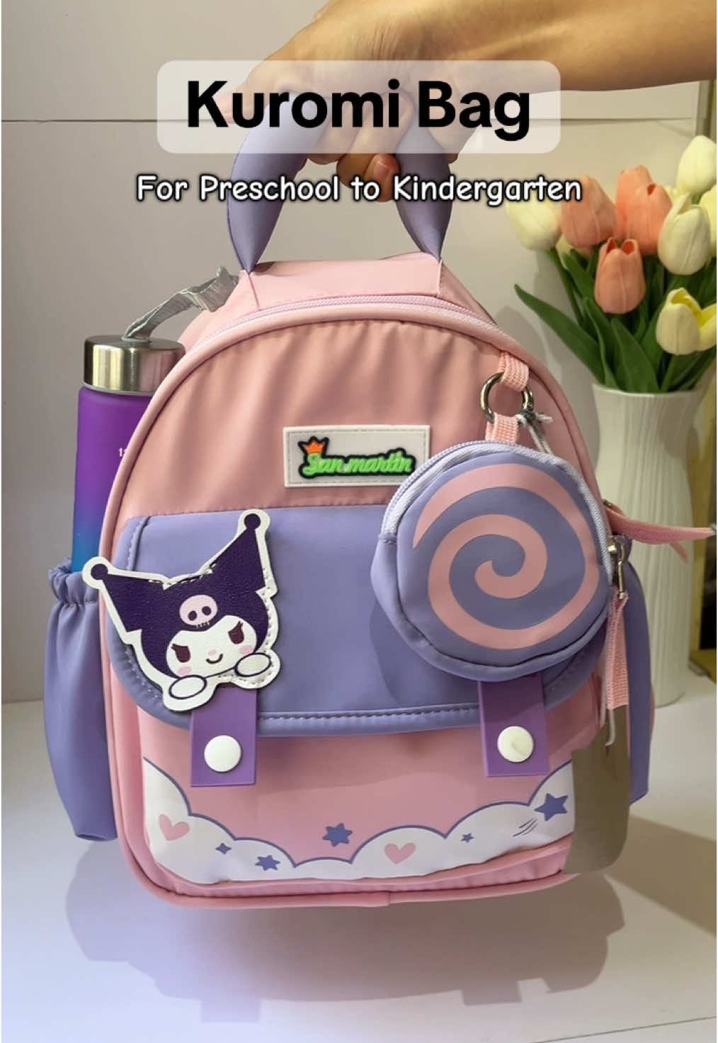 Cutie Kuromi bag #kindergartenbag #preschoolbag #kuromibagforkids #childrensbag #kidsschoolbag 
