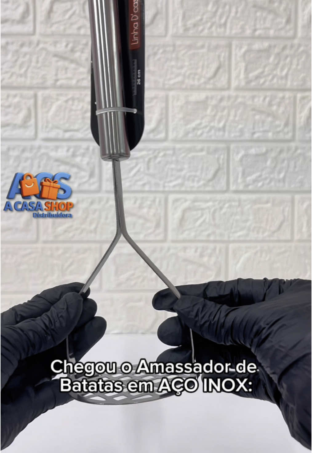 O que esse amassador faz no final vai te surpreender! #utensiliosdecozinha #amassadordebatatas #comida #tiktokshop #tiktokshopping #promocao 