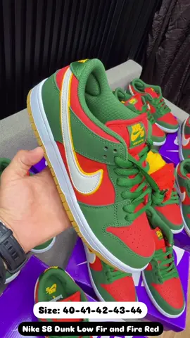 Nike SB Dunk Low Fir and Fire Red . #nikesb #nike #ra91official #nikedunklow #casablanca 