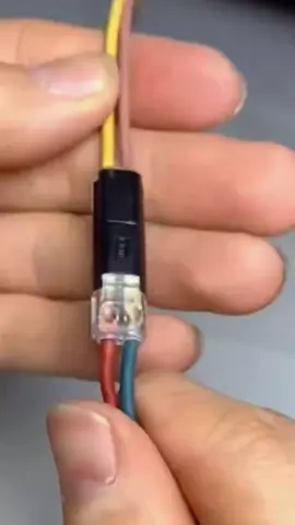 LED solder-free and stripping-free wire quick connection terminal three-wire mutual insertion power wire line connection connector # quick connection terminal # stripping-free wire connection terminal # push-type connector # electrical wiring # hardware tools # high-performance practical tools # time-saving and labor-saving # practical tool#Good #tools #toolstoday #viral #fyp 