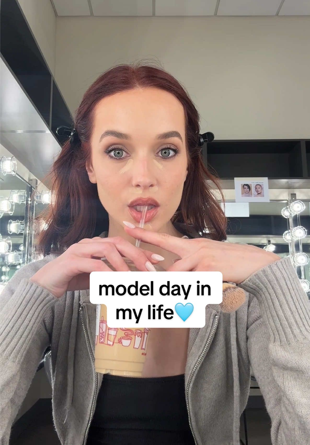 day in my life as a model in LA🩵💫 #lamodel #lainfluencer #diml #modellife 