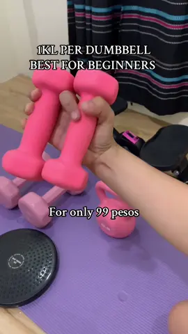 for only 99 pesos my dumbbell kana . best for upper body workout #workoutmotivation #upperbody #slim #bodygoal #goal #dumbbellworkout #trendingsong #trendingvideos #trendingnow #fyp #fyppppppppppppppppppppppp #foryoupage #viral #update 