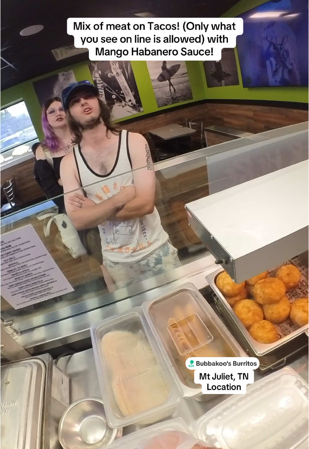 Mix of meat on Tacos! (Only what you see on line is allowed) with Mango Habanero Sauce! #Foodie #food #tennessee #nashville #delicious #mtjuliet #FoodLover #foodphotography 