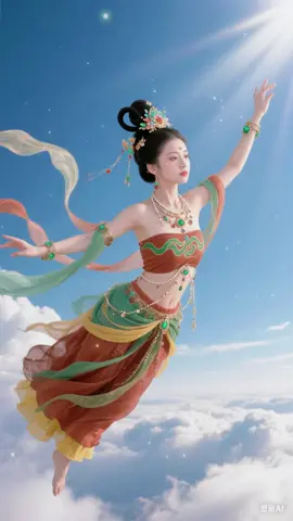 #Dunhuang #flying #fairy #dance #Dancing #AIgirl #AIart #AI動画 #aivideo #sora #aiart #ai #beauty #wolink