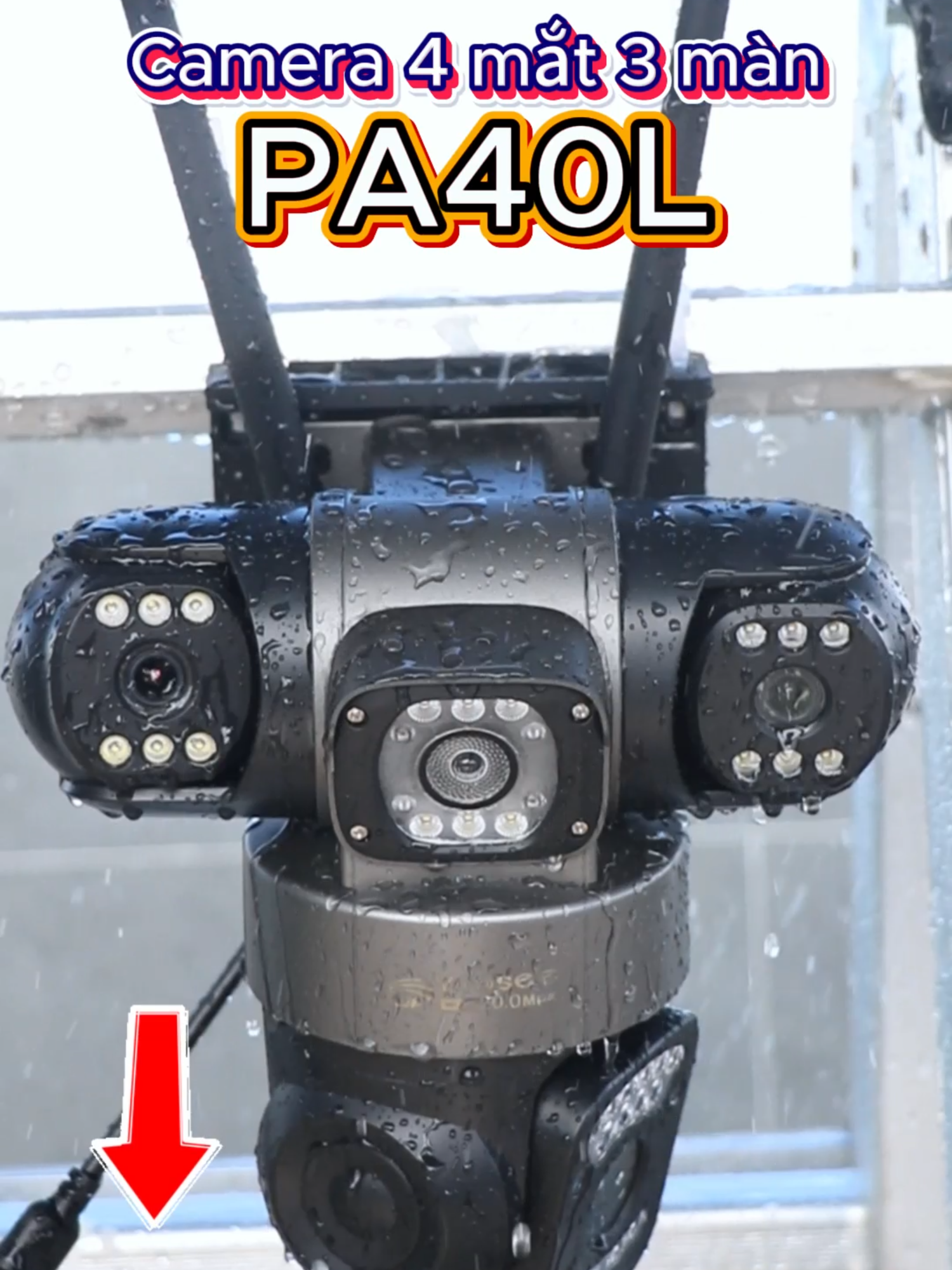 Camera 4 mắt 3 màn hình Pa40L này giá rẻ mà xem nhiều khung hình cùng lúc.Lắp ở trước sân nhà,công trường,nhà xưởng đều được #camerabiettuot #camerawifi #yoosee #yoosee3mat #cameraanninh #camerayoosee #camerangoaitroi #camerachongtrom #camerathongminh