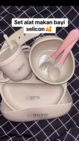 Set alat makan bayi🫶😙 #Gotoliving #goto #gotoviral #karet #alatmakanbayi #bayi #mpasi #SatuKontenTiapHari