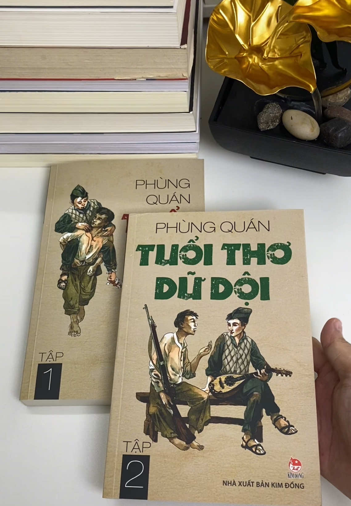 Sách Tuổi Thơ Dữ Dội Tập 1 và 2 #tuoithodudoi #BookTok #rewiewsach #LearnOnTikTok 