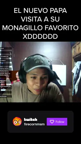 EL NUEVO PAPA LEON XVI VISITA A SU MONAGILLO FIRECORNMSM #firecornmsm #twitch #twitchstreamer #pepademango #streamer #streamerfavorito #peru🇵🇪 #perú