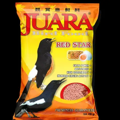 Pemberian pakan yang berkualitas merupakan hal yang sangat penting dalam merawat burung,Pastikan untuk memberikan pakan yang kaya akan nutrisi seperti pur JUARA yang mengandung berbagai kebutuhan burung. pemberian pakan yang seimbang akan membuat burung tetap sehat dan memiliki energi yang Baik