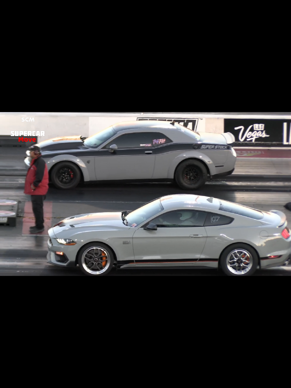 Hellcat Super Stock vs Mustang Mach 1 #supercarmove #mopar  #hellcatsuperstock #hellcat #mustangmach1 #mustang #dragrace #carrosdearrancadas #CapCut #UltimasNoticias #supercars #TikTok #News 