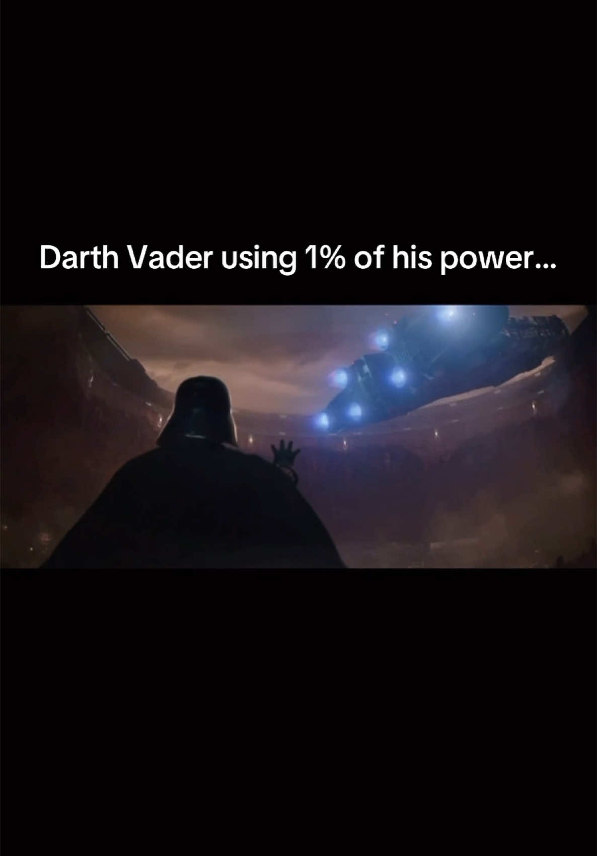 Just insane… #darthvader #vader #darthvaderedit #reyskywalker #reypalpatine #theforceawakens #starwars #starwarsedit #starwarsmemes #fyp #fypツ #rogueone 