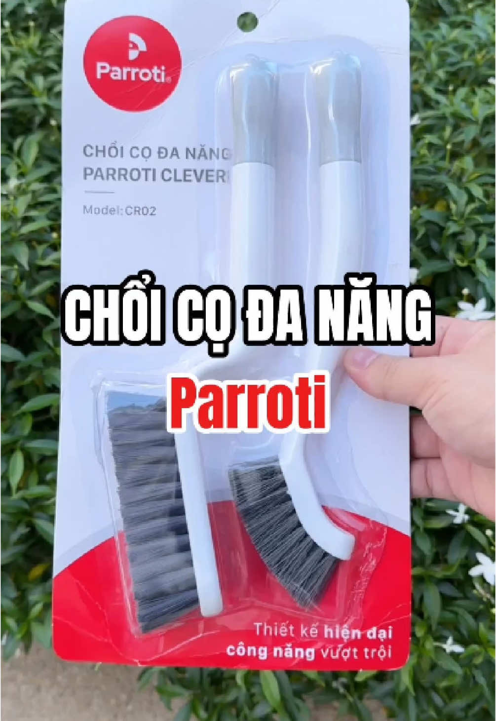Từ ngày có bộ chổi cọ Parroti này việc dọn dẹp nhà cửa của mình nhanh gọn sạch sẽ hẳn luôn, đặc biệt là mấy cái góc kẹt trước giờ chà không nổi giờ xử được hết luôn á mọi người 👌🏻👌🏻  #choico #choicoparroti #parrotiCR02 #choicoparrotiCR02 #parroti #namoinam 