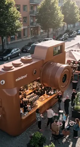 This isn’t a camera, it’s a coffee shop! Would you grab a latte here? #CoffeeWithStyle #CameraCafe #UniqueCafes #CreativeDesign #ViralSpots #CafeAesthetic #InstaWorthy #tiktoktravel #HiddenGems #CaféGoals #MinievoExperience #COTD咖啡店 #CoffeeLoversParadise #MustVisitSpots #CaféOnTheGo 