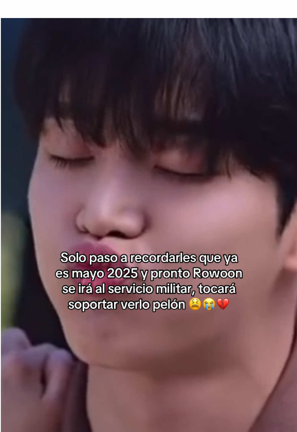 Tocará verlo pelón 😫🤧 #Rowoon #fyp #kdramas #coreadelsur #sm #serviciomilitar #foryourpage #parati #idol 