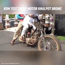 KDM membawa motor knalpot bising #kangdedimulyadi #dedimulyadi #kdm 