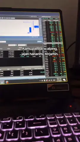 Scalping saham modal 4 jutaan. #tradersaham #saham #scalpersaham #scalpingsaham #belajarsaham #tradingsaham #investasisaham #andrihakim 