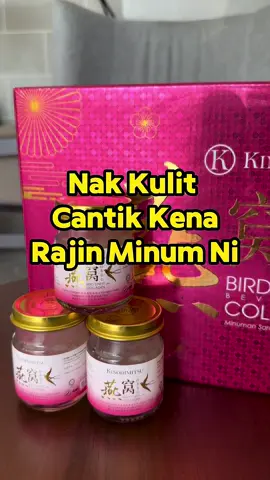 Minum Bird’s Nest with Collagen Kinohimitsu setiap hari bantu bagi tenaga, badan rasa lebih ringan & segar🤩 Dalam masa yang sama, kulit pun makin lembap, halus dan berseri. Penjagaan dalaman ni bukan untuk cantik je tapi untuk rasa sihat!✨ #kinohimitsu #kinohimitsumy #birdsnest #birdsnestkinohimitsu #birdsnestwithcollagen #birdsnestcollagen #fyp #fypツ #foryoupage 