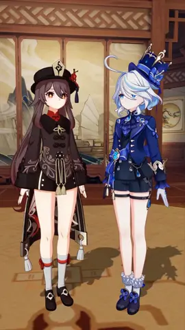 Furina y Hu Tao - Nene y Towa Noises  Motion: DTusk Modelo: miHoYo #furina #furinagenshin #furinagenshinimpact #mmd #mmdgenshinimpact #GenshinImpact #fypシ  Shader: Festivity