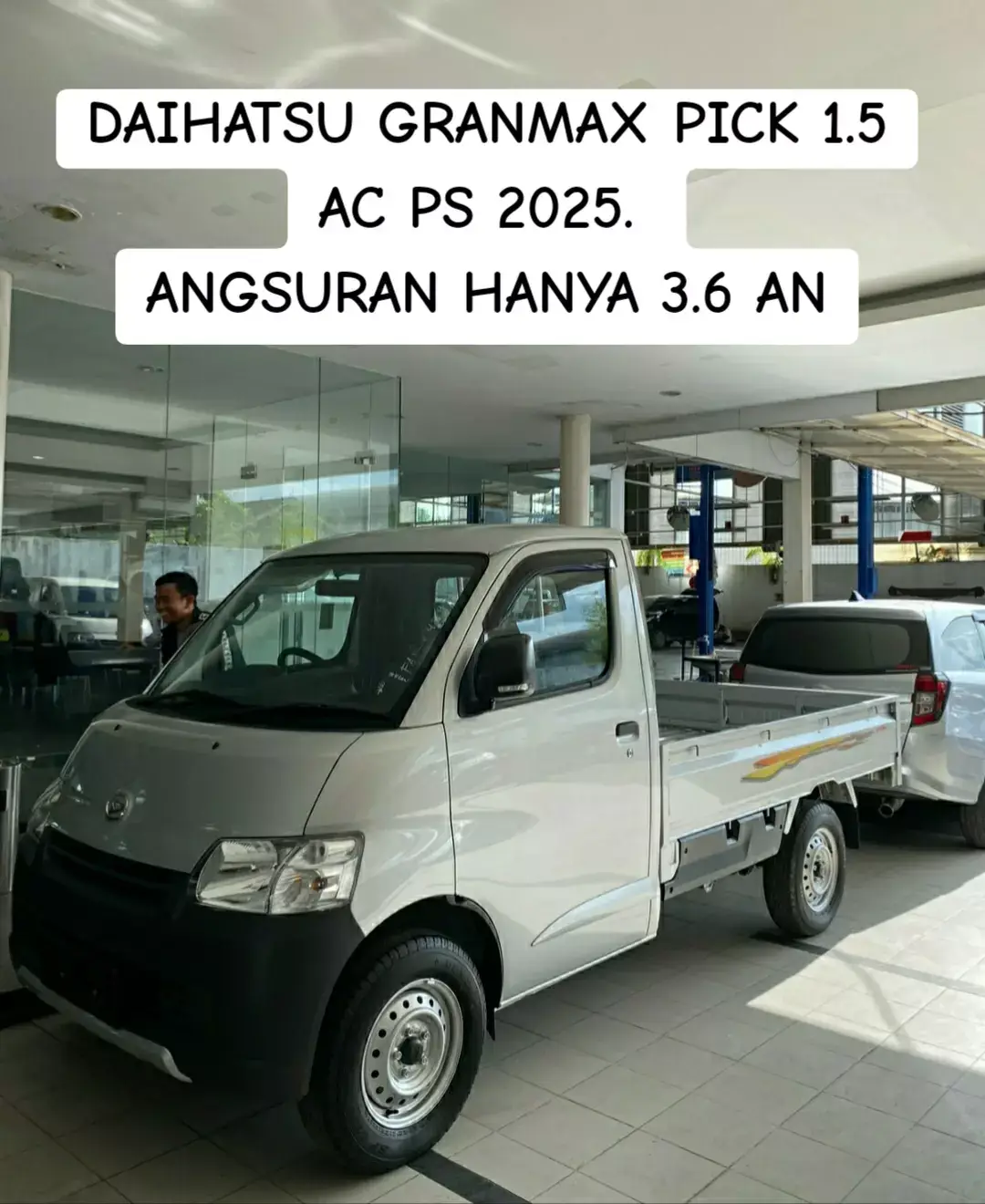 GRANMAX PICK UP 1.5 AC PS 2025  • unit baru  • proses kredit cepat  • data di bantu sampai deal  • terima tukar tambah  KREDIT ANGSR 3.6 AN X 5TH  hub Wa/Call 085263506938  #bangwandaihatsu #jualgranmaxpickup  #kandis #perawang #talukkuantan #pelalawan  #inhu #kampar #jualbelimobilriau #siak 