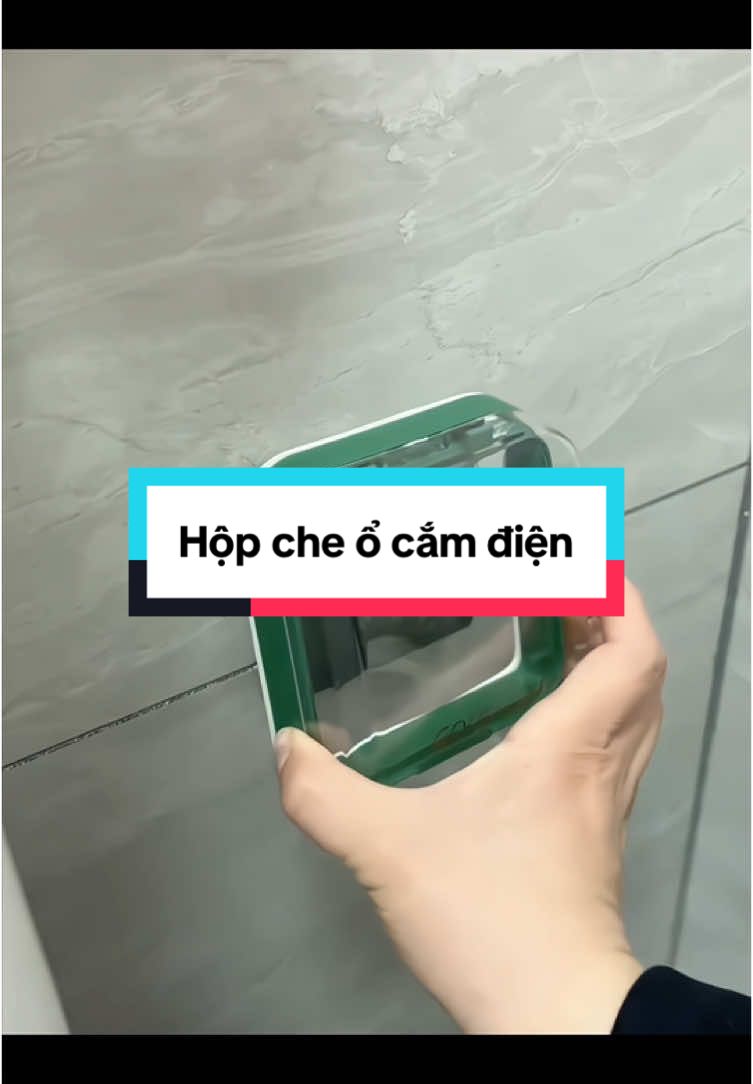 Hộp che ổ điện - bảo vệ an toàn cho trẻ nhỏ #giadungthongminh #giadungtienich #fyp #nộitrợ #hopcheocamdien 