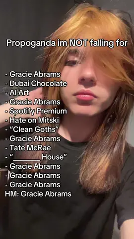 did i mention Gracie Abrams #fyp #transgirl 