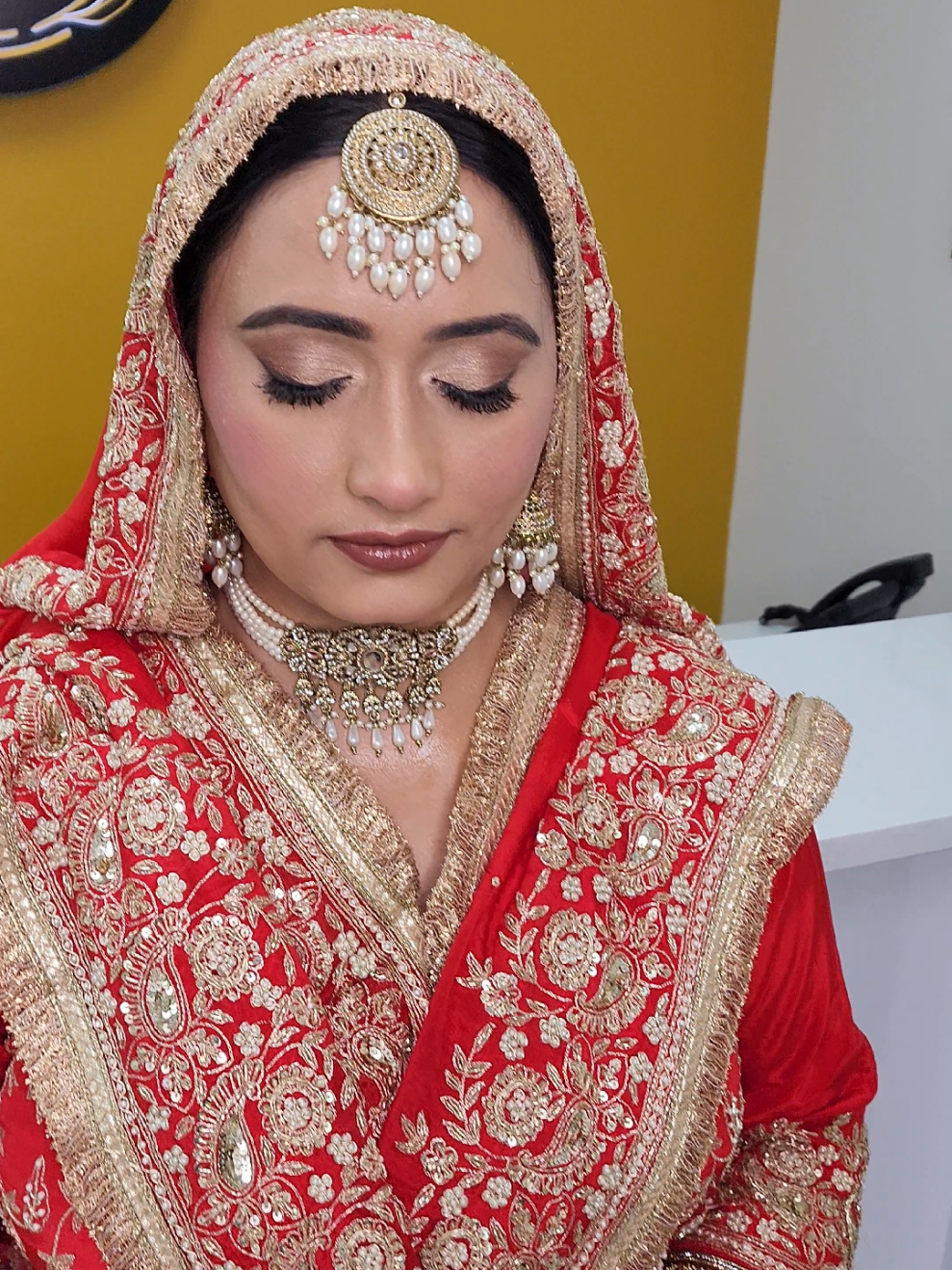 #beautifulbride #getsetglowbeautysalon #surreycentral #makeuphairstyle ❤️ 📞604-585-7306 