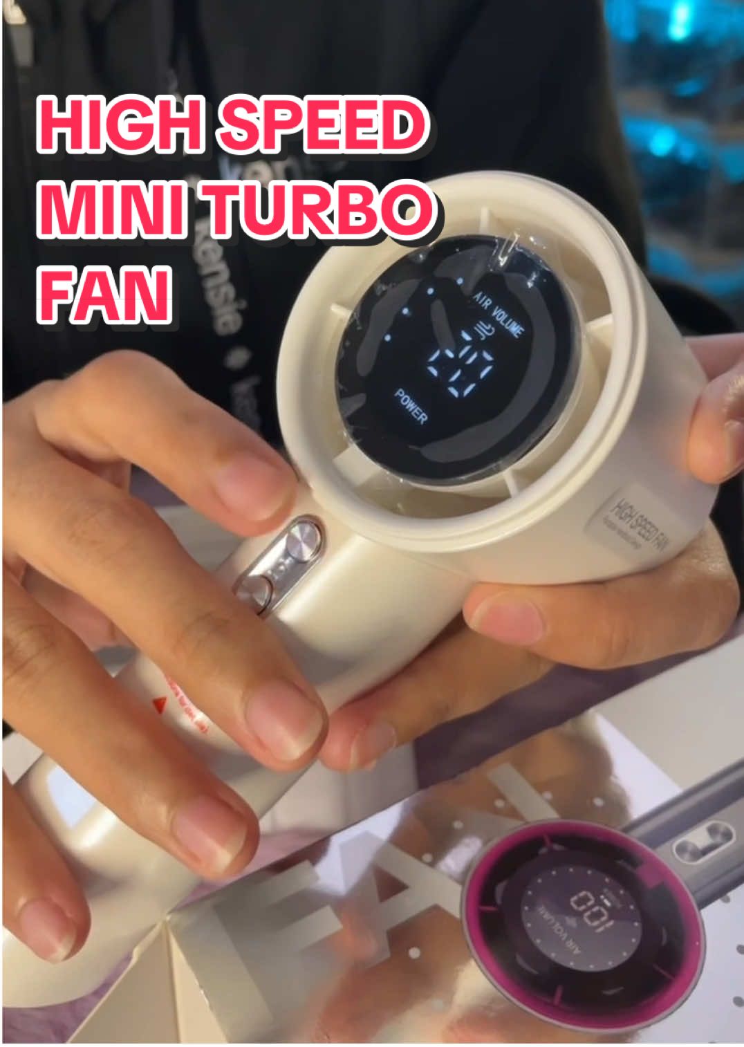 Mini Hurricane Turbo Fan  check my showcase sa profile pag walang yellow basket #tiktokfinds #essentials #school 