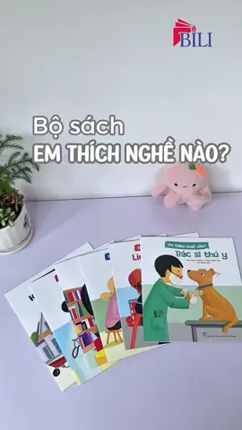 Khám phá nghề nghiệp qua bộ sách “em thích nghề nào?” #bilibook #sachhaychobe #docsachchocon #sachgiaoduc #sachhay 