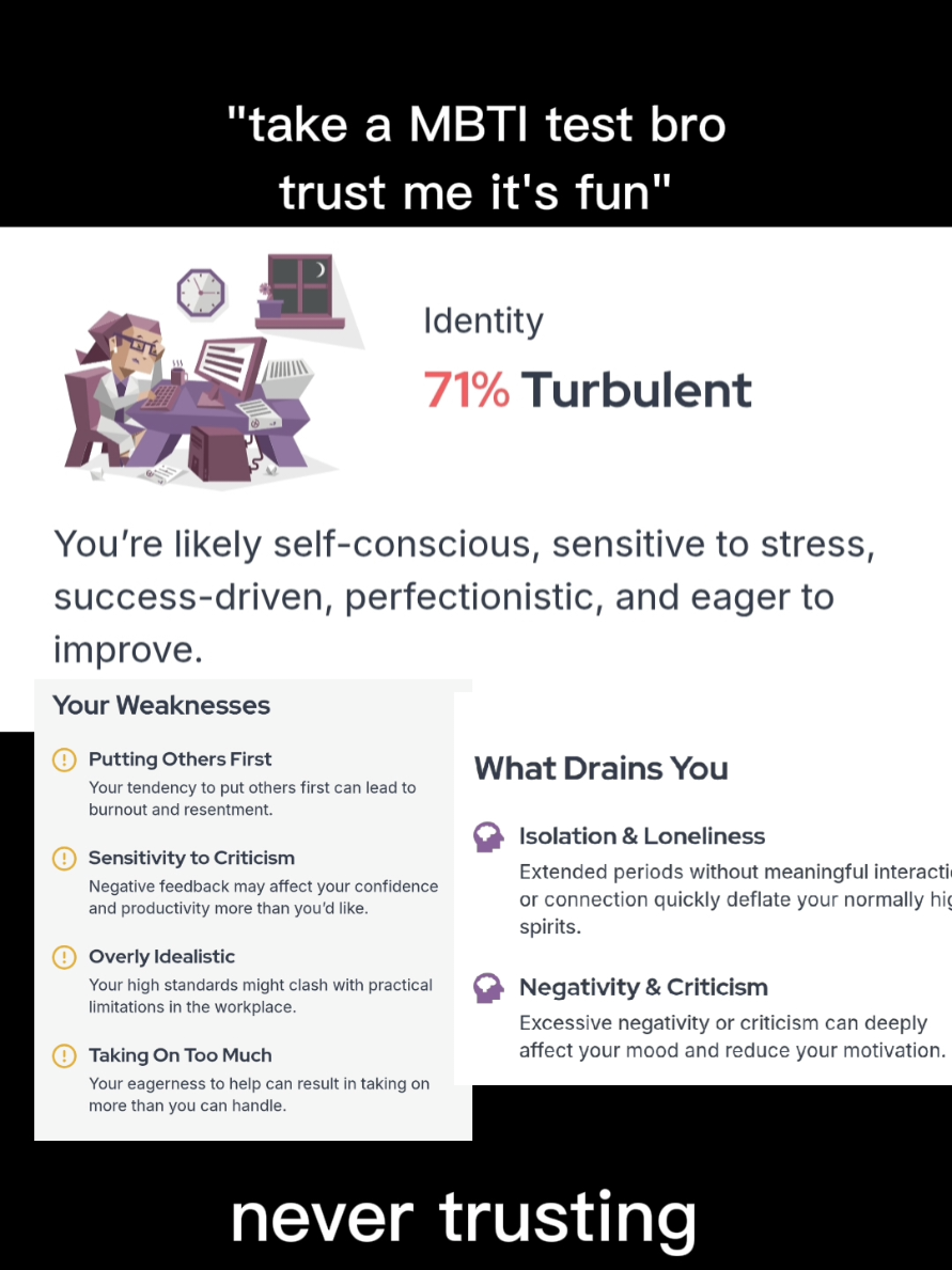 Never trusting that mf again.  #mbti #16personalities #relateable #fyp #sad #neveragain 