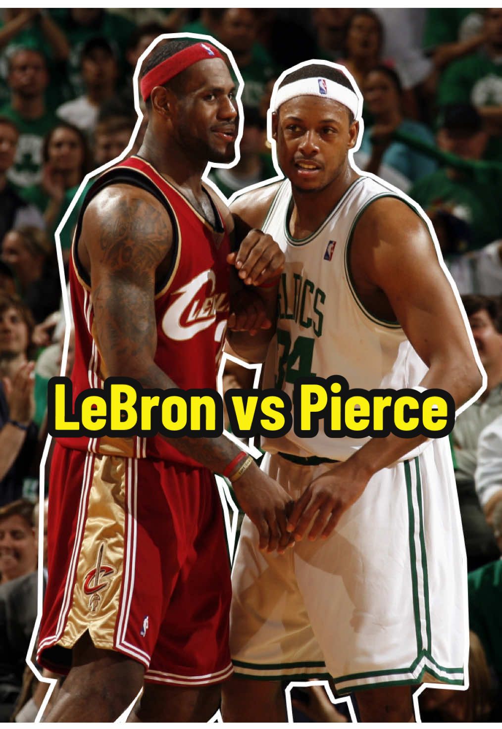 LeBron vs Pierce #NBA #latenight #hoops #lebron 