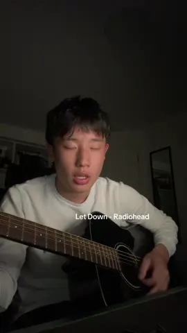 Let Down - @Radiohead #letdown #radiohead #cover #singing #guitar #fyp #fypage #viral