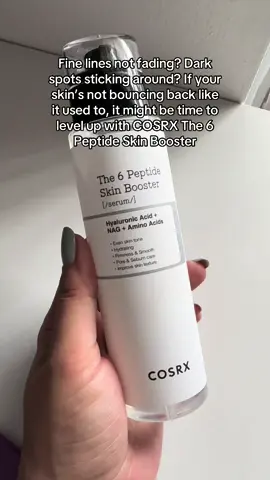 Fine lines not fading? Dark spots sticking around? If your skin’s not bouncing back like it used to, it might be time to level up with peptides. @cosrx.ph #cosrxph #cosrx #peptide #cosrxpeptideserum #viralpeptideserum 