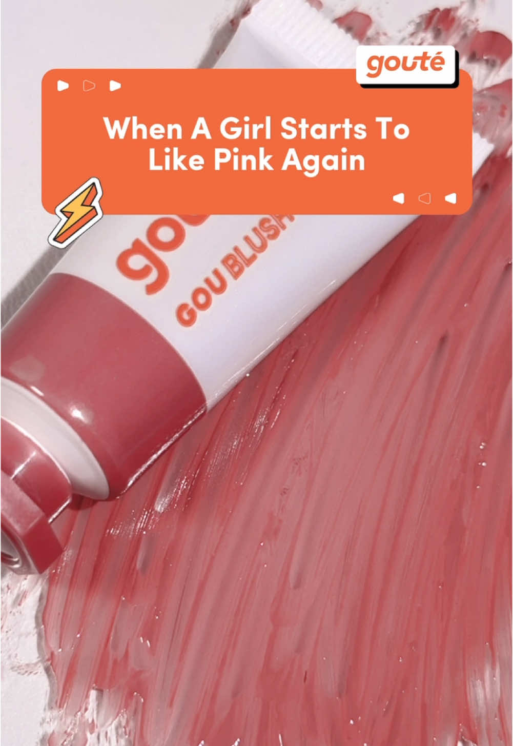 It’s a pink PINK! Super pretty and loved by many! #BeyondBeauty #GouWithIt #gouté #makeup #creamblush 