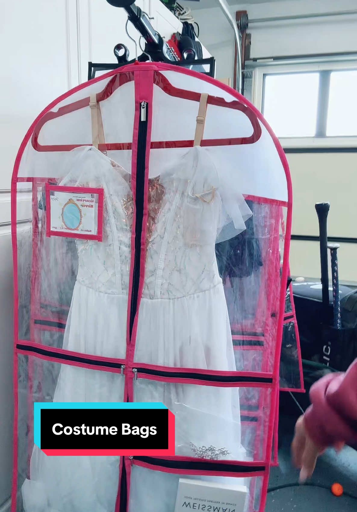 Dance season = absolute chaos, so this dance mom is doing what she can to stay semi-sane. These garment bags from TikTok Shop are the real MVP—clear pockets, label space, and enough room for all the rhinestones and glitter a girl could need. Staying organized one costume at a time! #DanceMomLife #GarmentBags #DanceCostumeHack #MomHack #MomLife #DanceSeasonPrep #ProductReview #DanceMomMustHaves #TikTokMadeMeBuyIt #OrganizedChaos #BackstageReady #CompetitionDance #DanceGear #MomGadgets #WorkingMom #dancetok #tiktokshopmothersday  #tiktkshopsquadup #tiktokshopsummerturnup  #dealsforyoudays #tts #ttshop #tiktokshop #tiktokshopmadebuyit #momlife #momover40 #dancer #dancers #dancerlife #dancemoms #dancemom  #tiktokshopmusthaves #wecharmer 
