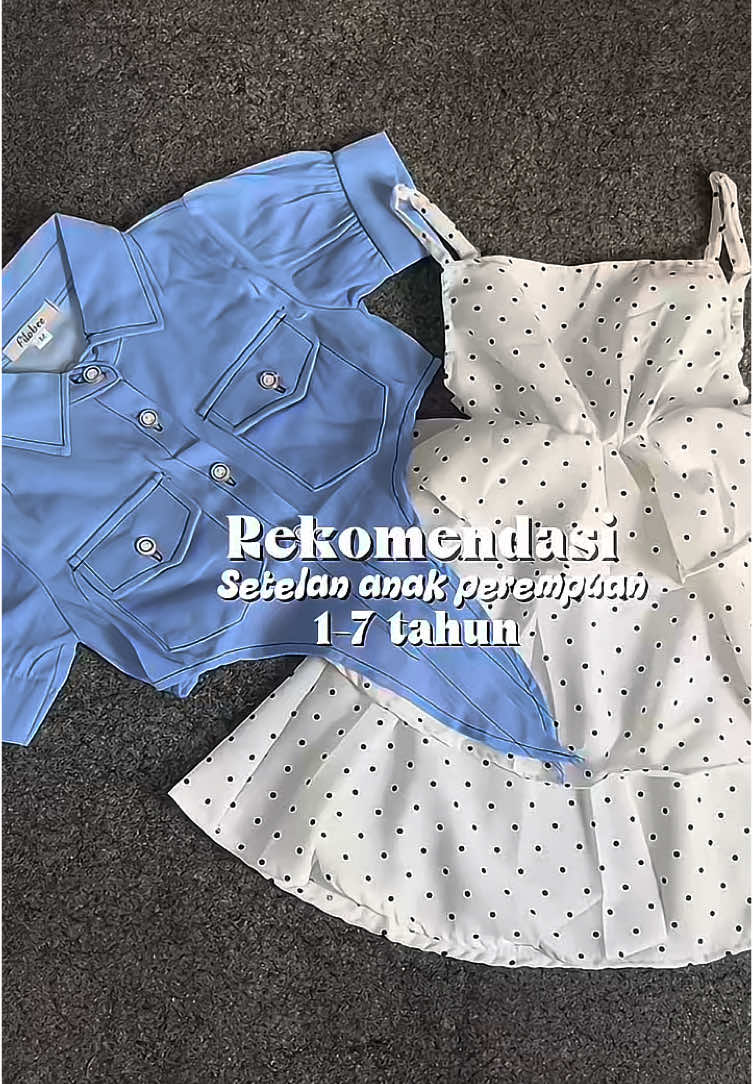 Lucu bangttt Dress nya😍🩵#outfitanakcewek #dressanak #dressanakkekinian 