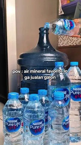 ribet banget harus beli banyak buat ngisi galon 😏 @nestlepurelife_id  #nestlepurelife #airmineral #galonair 
