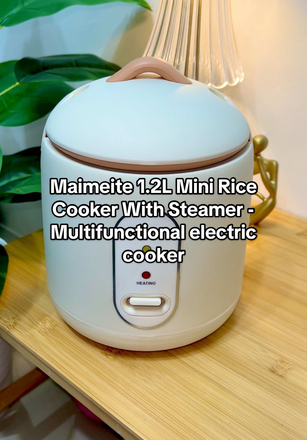Higly Recommended Maimeite 1.2L Mini Rice Cooker With Steamer - Multifunctional electric cooker  @MAIMEITE-xiaojiadian #ricecooker #miniricecooker #maimeite #maimeitericecooker #aesthetic 
