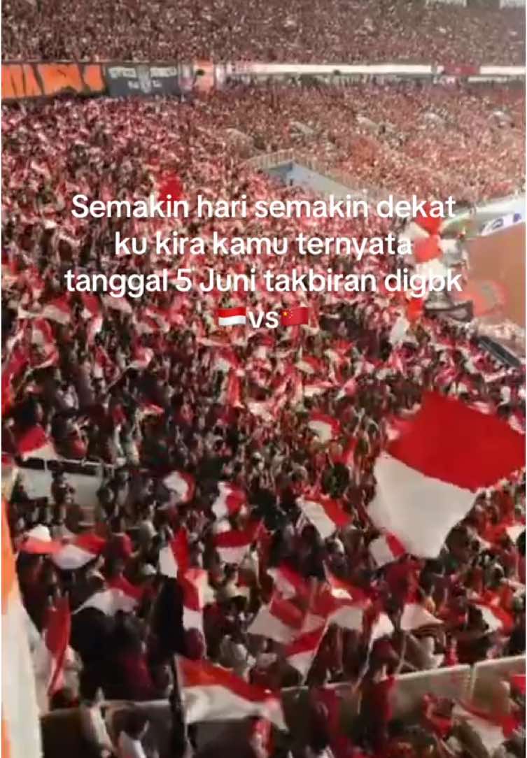 23 hari lagi menuju perjuangan selanjutnya, bismillah 3 point 🇲🇨🦅 #kitagaruda #timnasindonesia #iduladha2025 #timnasindonesia🇮🇩 #indonesiavschina #gbk #fypシ゚ #garudaindonesia 