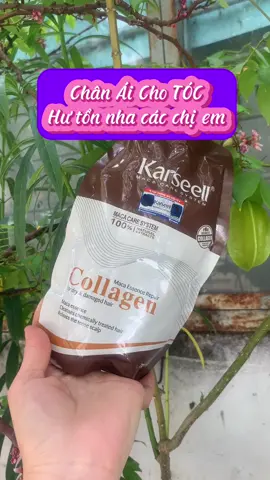 Ủ tóc COLLAGEN KARSEELL 🌟Ai dùng đều sẽ mê mẩn em này. Tóc mềm mượt, thơm dễ chịu và tóc ko còn khô ráp. 👉 Dầu hấp tóc Collagen KARSEELL macca của ý 500ml dùng dc 4-5tháng . 👉công dụng: phục hồi tóc hư tổn và tạo độ bóng mượt cho tóc bị khô xơ với thành phần collagen thần thánh. Có thể ủ nóng hoặc lạnh đều đc. 👉cách sử dụng: lấy 1 lượng vừa đủ kem hấp tóc collagen pha với nước tỉ lệ 1:1 sau đó bôi đều lên tóc. Quấn khăn 10p hoặc dùng máy kích điện tâ Uhm 10-20p sau đó xả sạch lại với nước là có ngay mai tóc óng ả bóng mượt. Thực hiện 1-2 lần/ tuần nhé.#kemutoccollagenkarseell #xuhuongtiktok #bunmin1720 #viral 