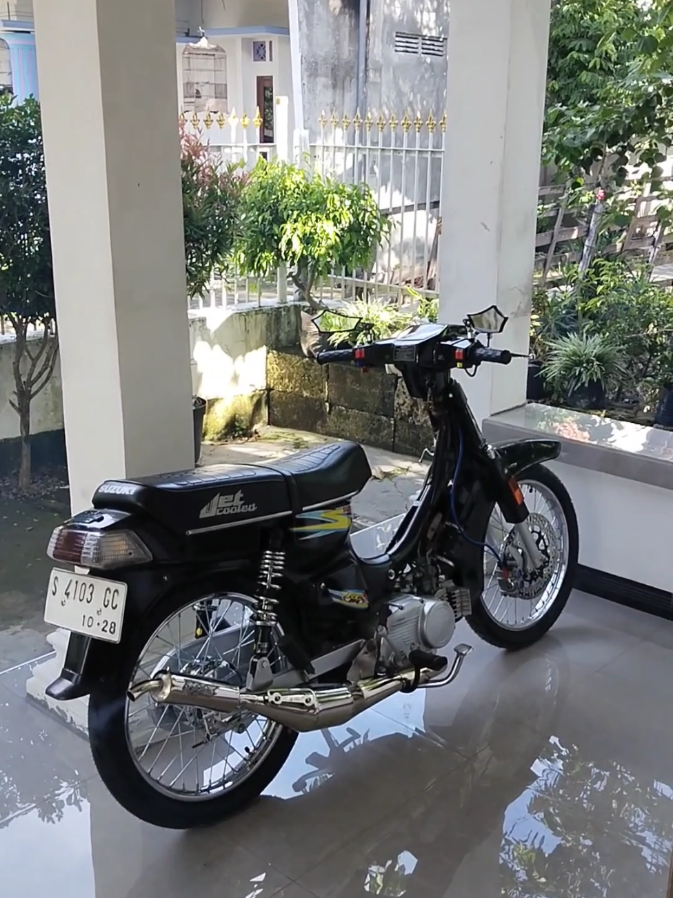 jan suarane😋😍 #rc100 #knalpotkyx #knalpotrc100 #knalpotkyxracing #knalpotgaring #kemrincing #rc100bravo #rc80 #suzukirc100 #jetcolled Knalpot Racing RC100 suara kemrincing, garing kyx racing